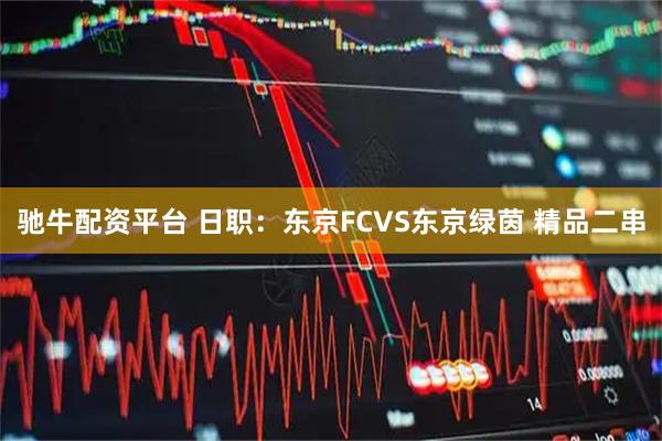 驰牛配资平台 日职：东京FCVS东京绿茵 精品二串